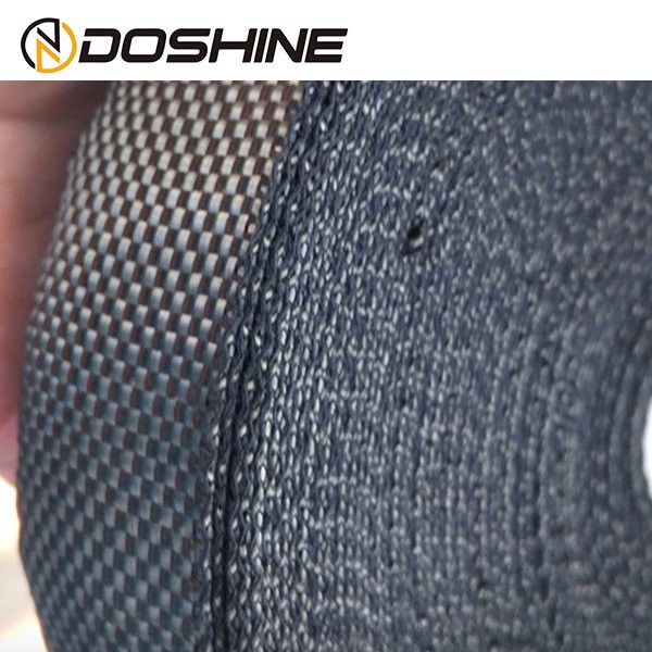 Fibra de carbono trançada